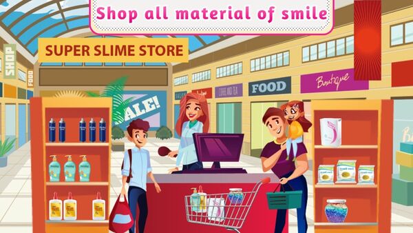 轻柔的diy史莱姆乐趣游戏