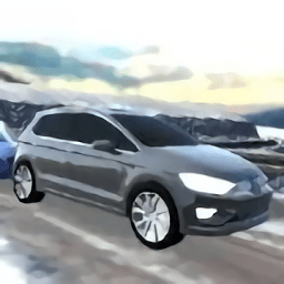雪山道路驾驶模拟游戏(polo driving simulator)