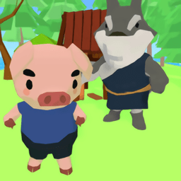 猪猪跑路小游戏(run pig)