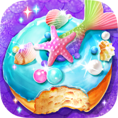 美人鱼甜甜圈官方版(mermaid rainbow food)
