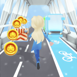 冰公主冒险跑酷游戏