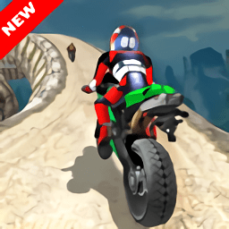 山顶特技摩托游戏