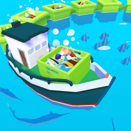 渔船打渔放置小游戏(idle fishing boat)