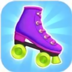 滑冰竞赛游戏(roller race)