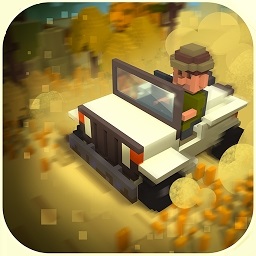 草原狩猎恐龙游戏(square safari craft)